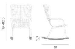 ohgreen Kit folio rocking bianco