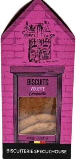 ohgreen Koekjes viooltjes huisje