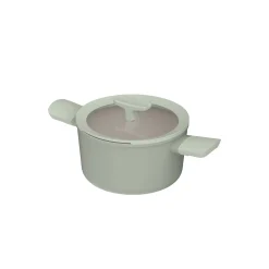 ohgreen Kookpot antikleef met deksel balance sage 20cm