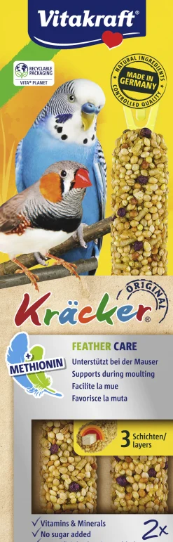 ohgreen Kräcker® feather care| 2stuks| parkieten