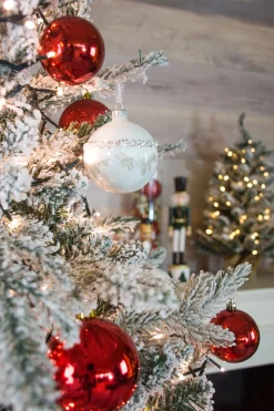 ohgreen Kunstkerstboom Oslo flocked h225cm