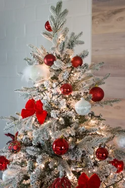 ohgreen Kunstkerstboom Oslo flocked h225cm