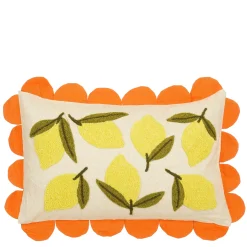 ohgreen Kussen citroen - l65xb45xh10cm