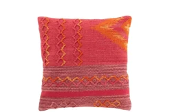 ohgreen Kussen gevlochten vierkant