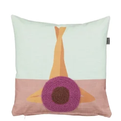 ohgreen Kussen la plage paars - l45xb45xh10cm