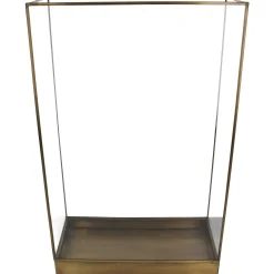 ohgreen Lantaarn messing goud 34x15x55cm