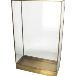 ohgreen Lantaarn messing goud 34x15x55cm