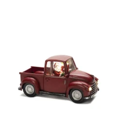 ohgreen Led pick-up truck met kerstman als chauffeur