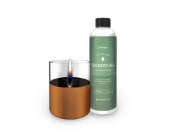 ohgreen Lilly 10 kaars met fles van Tenderfuel organic navulolie 500ml