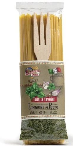 ohgreen Linguine al pesto + vork giftset