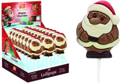 ohgreen Lolly kerstman chocolade