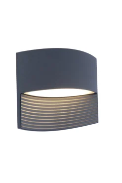 ohgreen Lotus wandlamp donkergrijs led 11w