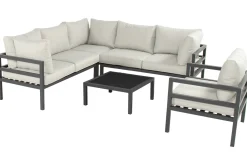 ohgreen Mallorca loungeset licht grijs