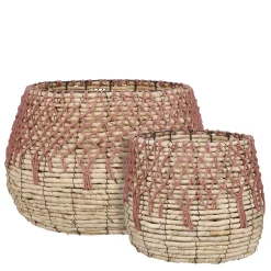 ohgreen Mand roze - h30xd46cm