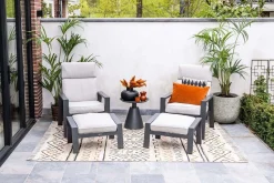 ohgreen Max verstelbare relaxfauteuil met voetenbank