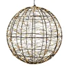 ohgreen Metalen bal met 500led lampjes