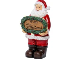 ohgreen Micro led kerstman polyresin steady batterij