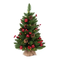 ohgreen Mini kerstboom60cm met 30 lampjes