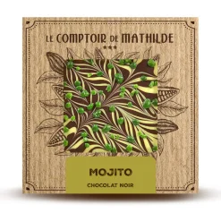 ohgreen Mojito stijl donkere chocoladetablet