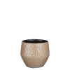 ohgreen Morris pot rond taupe - h15xd17cm