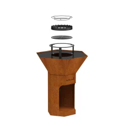 ohgreen Nestor Original corten staal met essentials (3 accessoires)