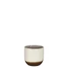 ohgreen Nora pot rond off white glaze - h13xd14cm