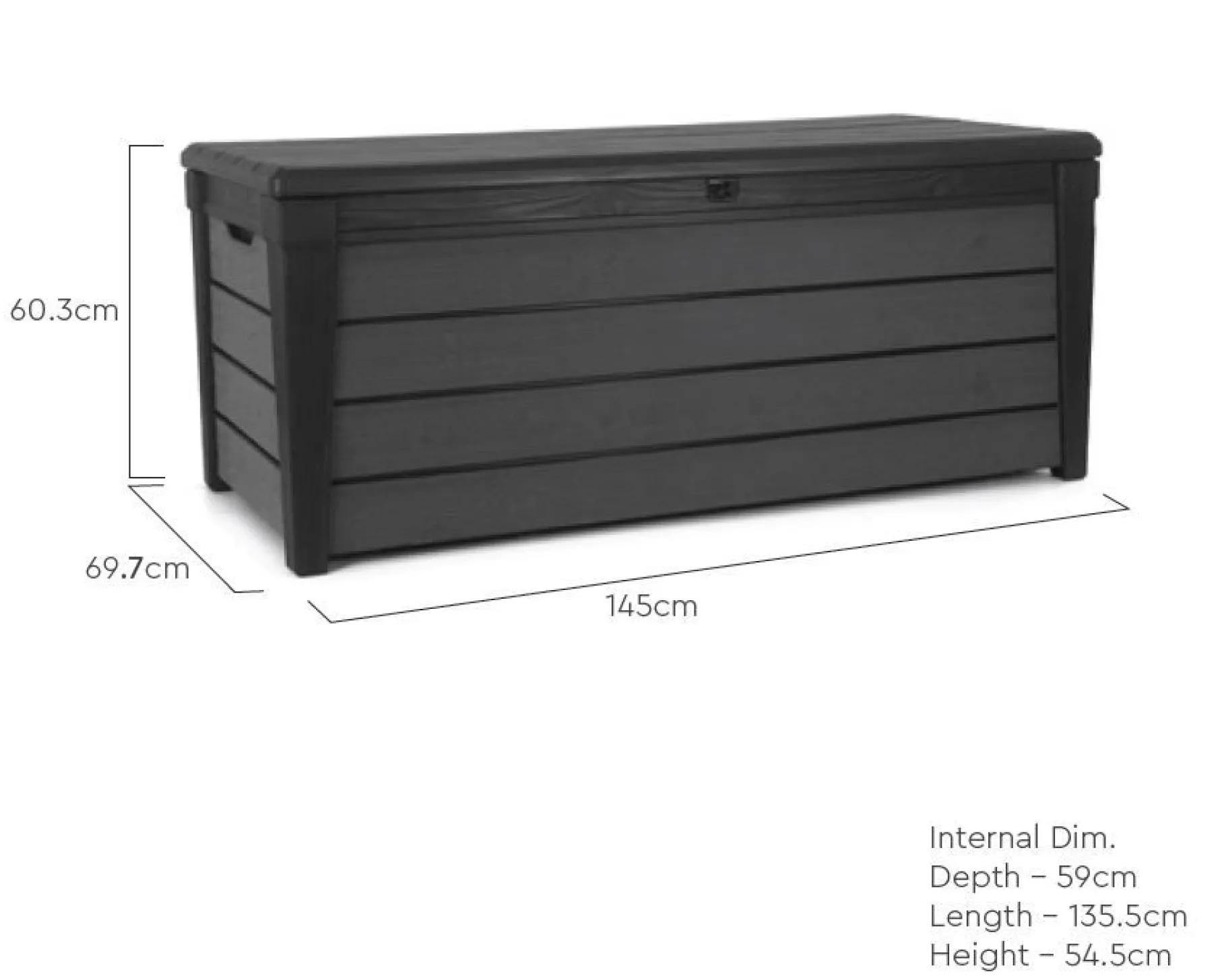 ohgreen Opbergbox Brushwood 455L