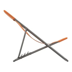 ohgreen Opvouwbaar ligbed met meerdere standen orange clementine