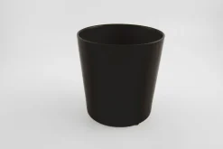 ohgreen ORCHIDEEPOT GROOT CONISCH BASIC Ø 17CM MAT ZWART