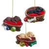 ohgreen Ornament hond in mand