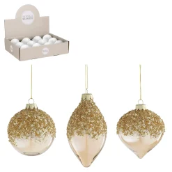 ohgreen Ornament kerstbal ui druppel glas