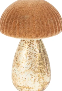 ohgreen Paddenstoel in glas roest 13cm