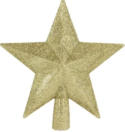 ohgreen Piek ster glitter goud