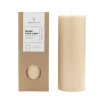 ohgreen Pillar kaars beige