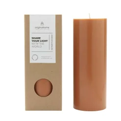 ohgreen Pillar kaars cognac