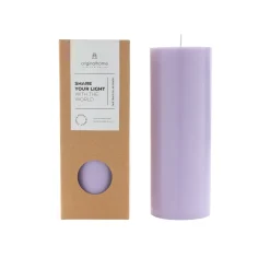 ohgreen Pillar kaars lila