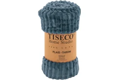 ohgreen Plaid ribble microflanel - 130x160cm, blue fusion