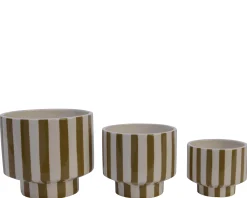 ohgreen Planter dolomiet wit 8cm