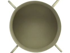 ohgreen Planter ijzer ivoor 32x32x26.5cm