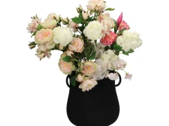 ohgreen Planter ijzer zwart 32x32x26.5cm