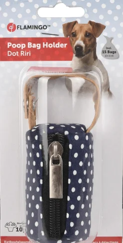 ohgreen Poepzakhouder dot riri blauw