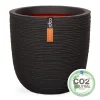 ohgreen Pot bol rib 54x52 zwart