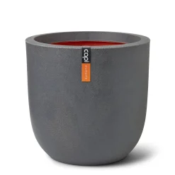 ohgreen Pot bol smooth 54x52 d.grijs