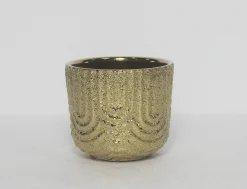 ohgreen Pot plating gold 11x9cm