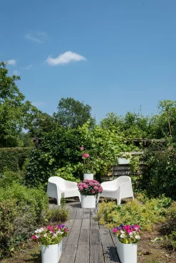 ohgreen Pot Respect balkonbak met reservoir 50x17h19 wit