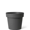 ohgreen Pot rond happy 30h 23 cm antraciet