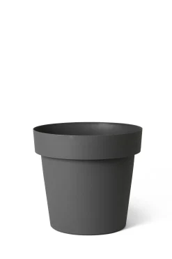 ohgreen Pot rond happy 40h 34 cm antraciet