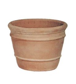 ohgreen Pot terracota whitewash d26h20