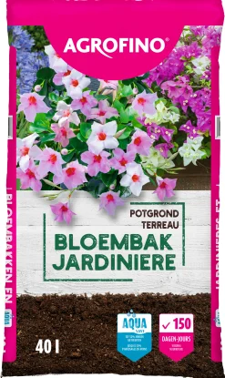 ohgreen Potgrond voor bloembakken en terraspotten Aquasave 40l