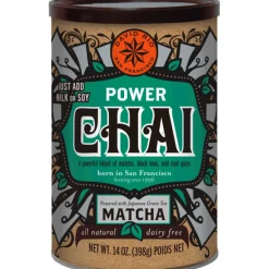 ohgreen Power chai with matcha (glutenvrij-vegan) 398g